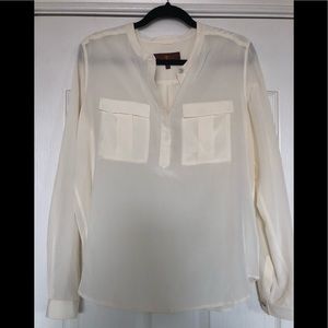 7 For All Mankind Silk Blouse